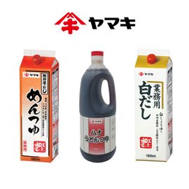 [Gaon] [Yamaki Tsuyu Collection] Mentsuyu 1.8L Hana Udon Tsuyu Shirodashi Baekdashi for the business _Oden, fish cake soup, soup, katsuo, soup, Japanese cuisine